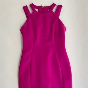 Calvin Klein scuba dress with cutouts, 10.